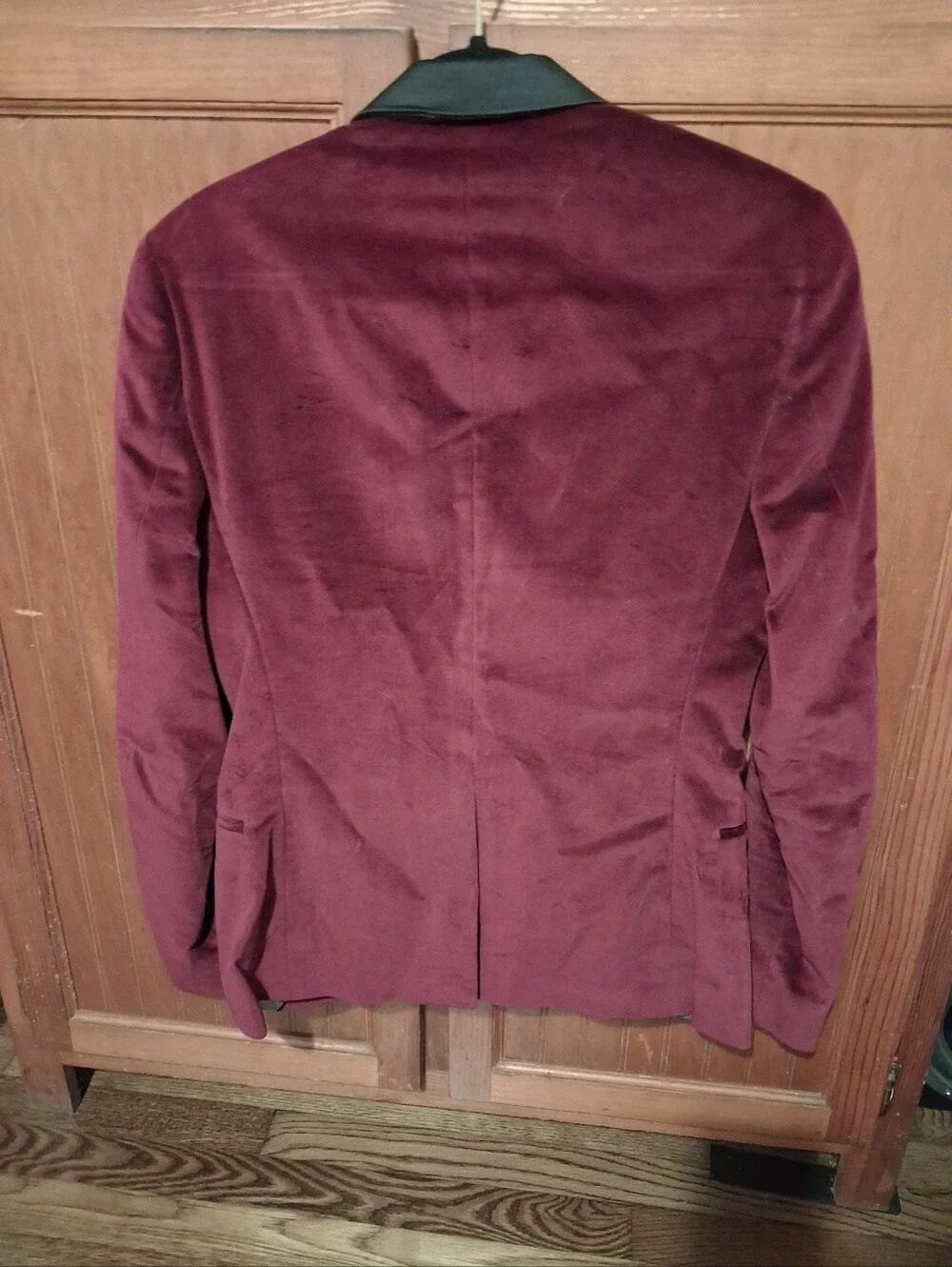 Velvet Blazer With Satin Collar - Noose & Monkey